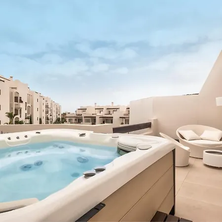 Tahona 3-1 Penthouse Jacuzzi Pool View 3b 펜션 팔름-마르